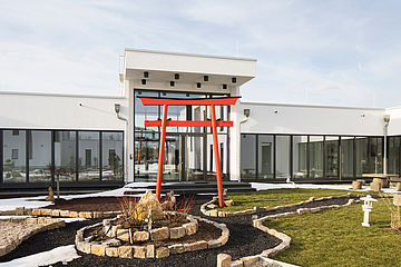 Fassadengestaltung und Innenanstrich im Neubau eines Firmengebäudes im hessischen Usingen - 1